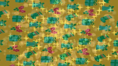 Dijital doku yüzey tasarım biçimi ile modern video animasyonu için gelişmiş hareket grafikleri