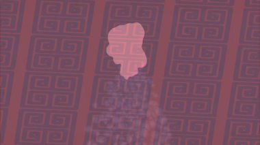 Yaratıcı video düzenleme film tasarımı için benzersiz hareket grafikleri biçimi giriş hareketi video pro