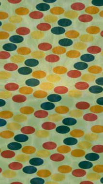 Benzersiz dijital animasyon tarzı grafikleri olan yaratıcı ortam tasarımı için yenilikçi hareket dokusu