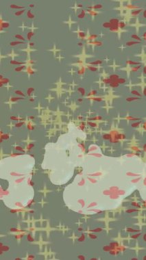 Lüks hareket projeleri için soyut tasarım stili animasyonu olan üst düzey dijital doku