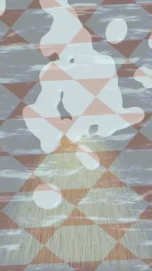 Benzersiz dijital animasyon tarzı grafikleri olan yaratıcı ortam tasarımı için yenilikçi hareket dokusu