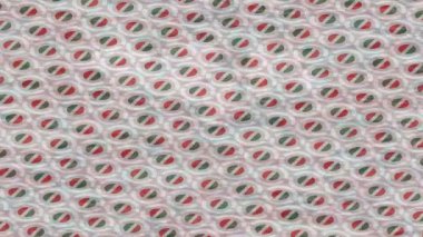 Benzersiz video giriş tasarımı projeleri için detaylı yüzey kalıbı film animasyon stili grafik girişi