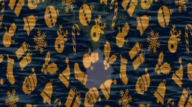 Modern medya üretimi için fütüristik dijital soyut doku sinematik tarz hareketli grafik ögesi