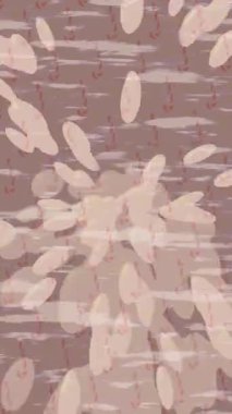 Soyut hareket desenli fütüristik video üretimi için dinamik dijital arkaplan