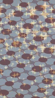 Benzersiz video giriş tasarımı projeleri için detaylı yüzey kalıbı film animasyon stili grafik girişi