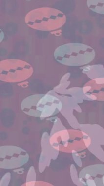 Profesyonel video projeleri sanat tarzı için organik hareketli arkaplan tasarımı