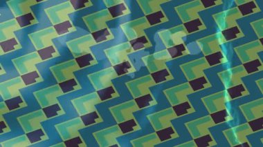 Soyut hareket desenli fütüristik video üretimi için dinamik dijital arkaplan