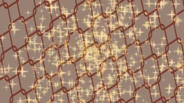 Benzersiz video giriş tasarımı projeleri için detaylı yüzey kalıbı film animasyon stili grafik girişi