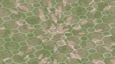 Benzersiz dijital animasyon tarzı grafikleri olan yaratıcı ortam tasarımı için yenilikçi hareket dokusu