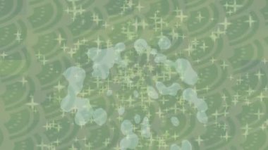 Soyut hareket desenli fütüristik video üretimi için dinamik dijital arkaplan