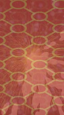 Yaratıcı video düzenleme film arkaplan tasarımı için minimalist organik hareket grafikleri