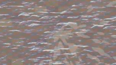 Soyut hareket desenli fütüristik video üretimi için dinamik dijital arkaplan