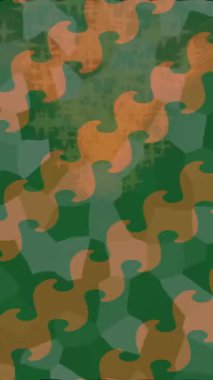 Soyut hareket desenli fütüristik video üretimi için dinamik dijital arkaplan