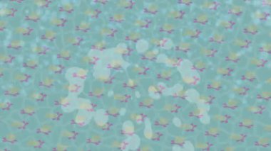 Dijital doku yüzey tasarım biçimi ile modern video animasyonu için gelişmiş hareket grafikleri