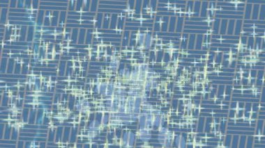 Soyut hareket desenli fütüristik video üretimi için dinamik dijital arkaplan