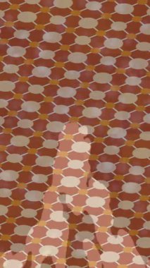 Modern medya üretimi için fütüristik dijital soyut doku sinematik tarz hareketli grafik ögesi