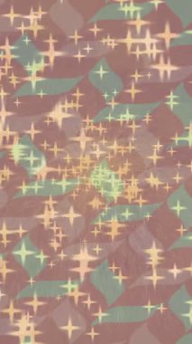 Benzersiz dijital animasyon tarzı grafikleri olan yaratıcı ortam tasarımı için yenilikçi hareket dokusu