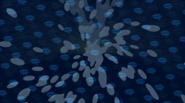 Benzersiz video giriş tasarımı projeleri için detaylı yüzey kalıbı film animasyon stili grafik girişi