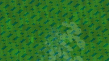 Benzersiz hareket dokusu tasarım sanatı ile profesyonel video düzenleme için modern soyut grafikler