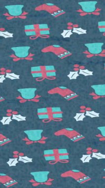 Dijital doku yüzey tasarım biçimi ile modern video animasyonu için gelişmiş hareket grafikleri