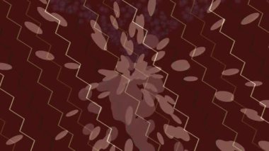 Organik desenli yüzey giriş stili video film sanatı ile soyut arkaplan tasarımı