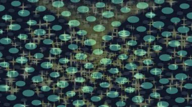 Yaratıcı video düzenleme film arkaplan tasarımı için minimalist organik hareket grafikleri