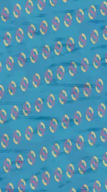 Lüks hareket projeleri için soyut tasarım stili animasyonu olan üst düzey dijital doku