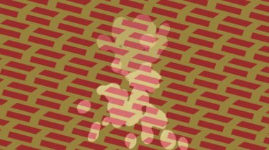 Yaratıcı video düzenleme film tasarımı için benzersiz hareket grafikleri biçimi giriş hareketi video pro