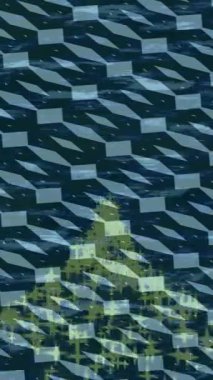 Dijital doku yüzey tasarım biçimi ile modern video animasyonu için gelişmiş hareket grafikleri