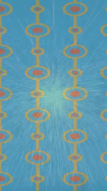 Lüks hareket projeleri için soyut tasarım stili animasyonu olan üst düzey dijital doku