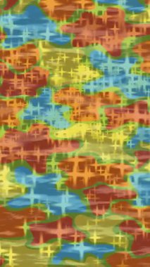 Organik desenli yüzey giriş stili video film sanatı ile soyut arkaplan tasarımı