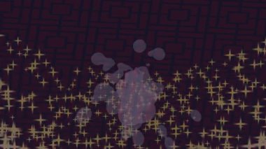 Modern medya üretimi için fütüristik dijital soyut doku sinematik tarz hareketli grafik ögesi