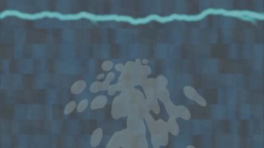 Benzersiz dijital hareket grafiklerine sahip yaratıcı sinematik projeler için yumuşak animasyon yüzeyi