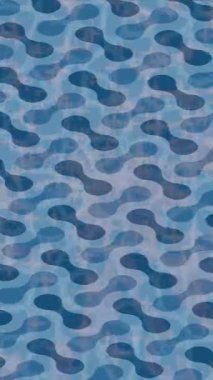 Benzersiz dijital animasyon tarzı grafikleri olan yaratıcı ortam tasarımı için yenilikçi hareket dokusu