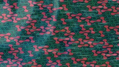 Benzersiz hareket grafikleri tasarım sanatına sahip yaratıcı film üretimi için özet bir arkaplan