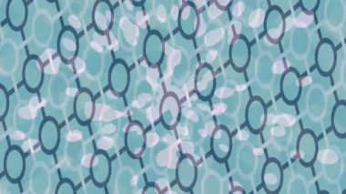 Lüks hareket projeleri için soyut tasarım stili animasyonu olan üst düzey dijital doku