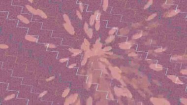 Organik desenli yüzey giriş stili video film sanatı ile soyut arkaplan tasarımı