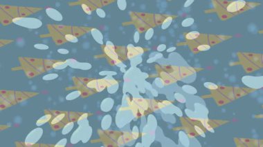 Organik desenli yüzey giriş stili video film sanatı ile soyut arkaplan tasarımı