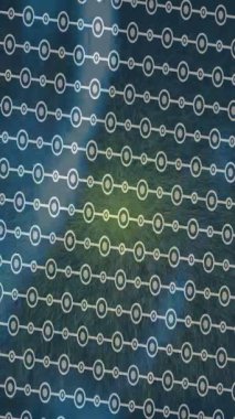 Benzersiz hareket dokusu tasarım sanatı ile profesyonel video düzenleme için modern soyut grafikler