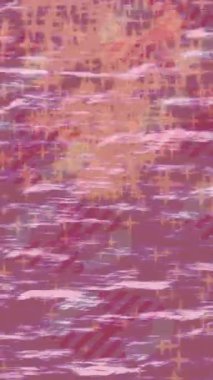 Estetik doku arkaplan tasarımı renkli hareket grafikleri ile moda film giriş profosyoneli