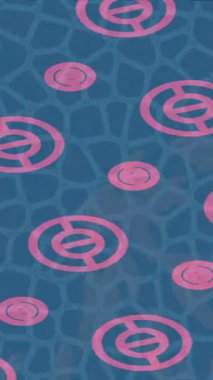 Yaratıcı video düzenleme film arkaplan tasarımı için minimalist organik hareket grafikleri