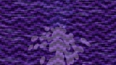 Benzersiz video giriş tasarımı projeleri için detaylı yüzey kalıbı film animasyon stili grafik girişi