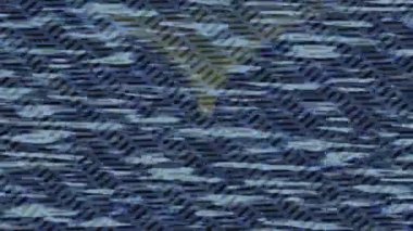 Benzersiz dijital animasyon tarzı grafikleri olan yaratıcı ortam tasarımı için yenilikçi hareket dokusu