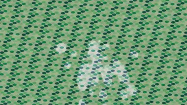 Lüks hareket projeleri için soyut tasarım stili animasyonu olan üst düzey dijital doku