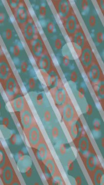 Benzersiz video giriş tasarımı projeleri için detaylı yüzey kalıbı film animasyon stili grafik girişi