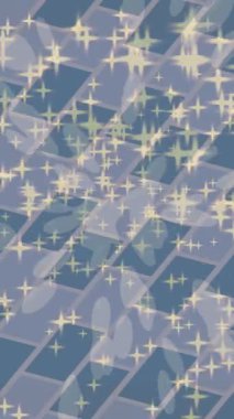 Benzersiz video giriş tasarımı projeleri için detaylı yüzey kalıbı film animasyon stili grafik girişi