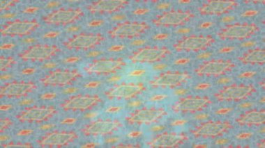 Soyut hareket desenli fütüristik video üretimi için dinamik dijital arkaplan