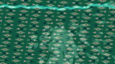 Estetik doku arkaplan tasarımı renkli hareket grafikleri ile moda film giriş profosyoneli