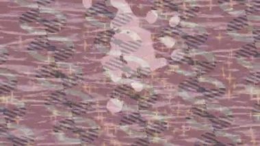 Benzersiz dijital animasyon tarzı grafikleri olan yaratıcı ortam tasarımı için yenilikçi hareket dokusu