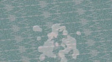 Dijital doku yüzey tasarım biçimi ile modern video animasyonu için gelişmiş hareket grafikleri